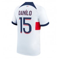 Pánský Fotbalový dres Paris Saint-Germain Danilo Pereira #15 2023-24 Venkovní Krátký Rukáv